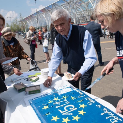 Tort od Premiera Belki na 15-lecie Polski w Unii Europejskiej